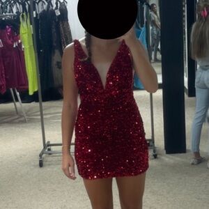 Red Homecoming Dress